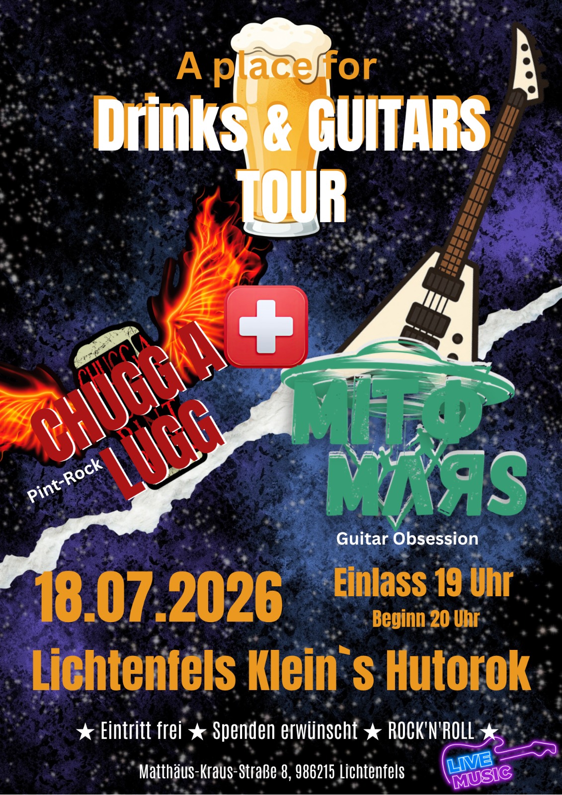 Drinks & Guitars Tour
